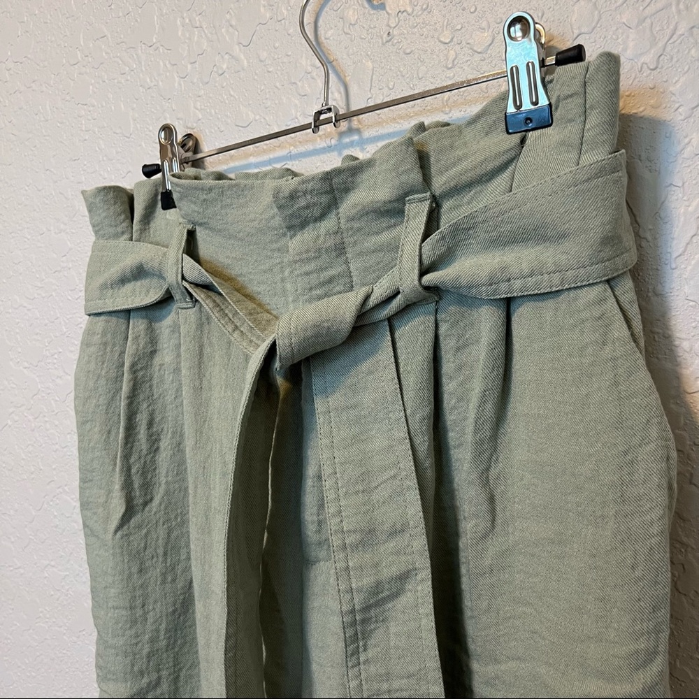 A new day linen paper bag pants